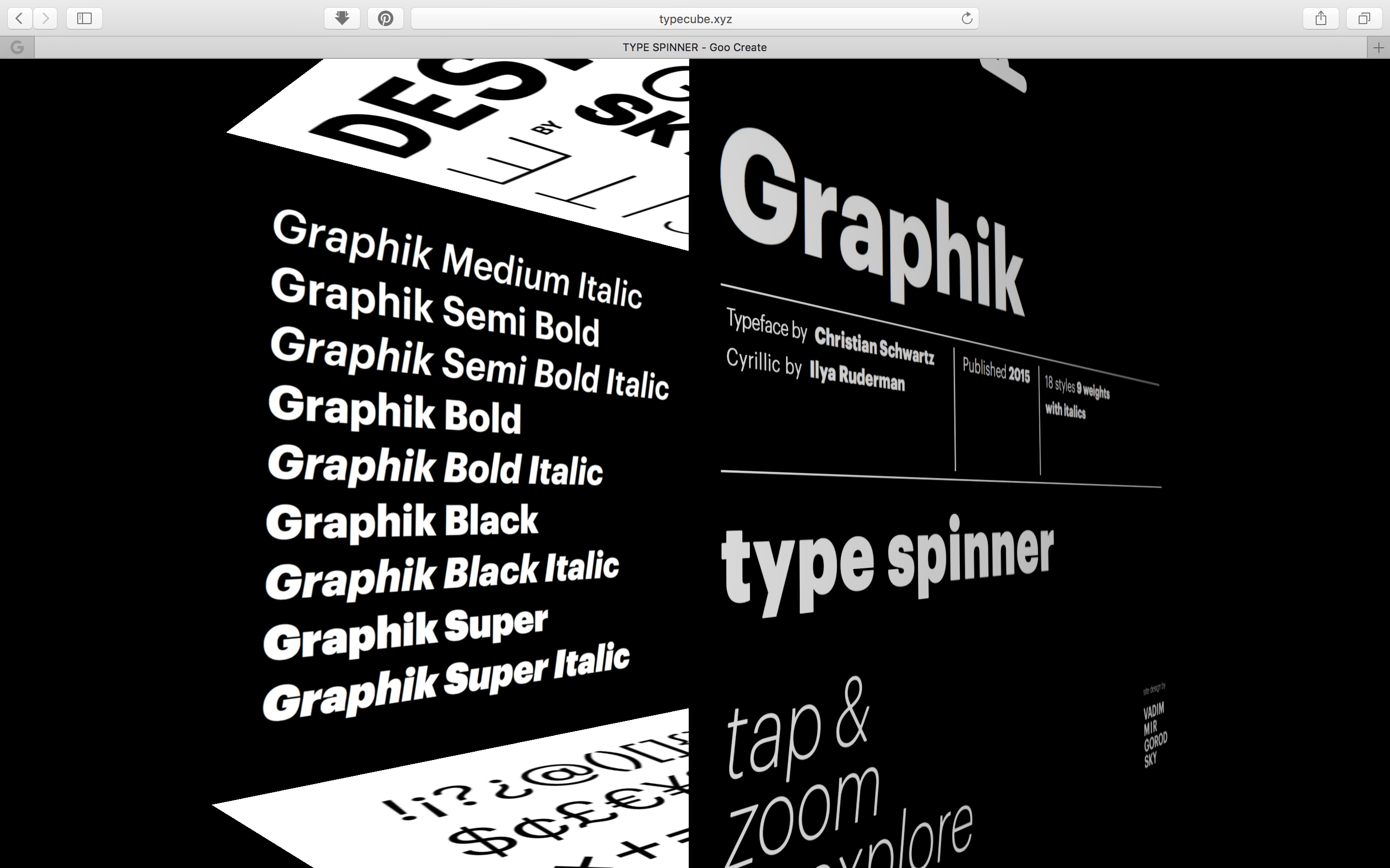 graphik font family html examples